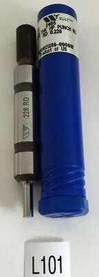 NEW!!! WILSON TOOL 2405 1/2 THK HP PUNCH RD 0.228 + WARRANTY! 