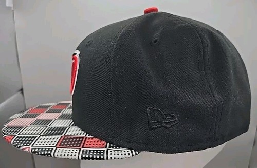 New Era 59Fifty NHL Carolina Hurricanes Red Black Embroidered Size 7 1/4 Hat - Picture 4 of 8