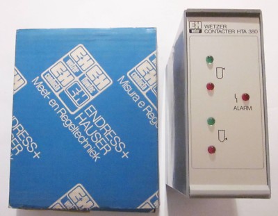 Endress + Hauser Wetzer Relais HTA 380 HTA380 0-5V / 220V - 50-60Hz NEU OVP