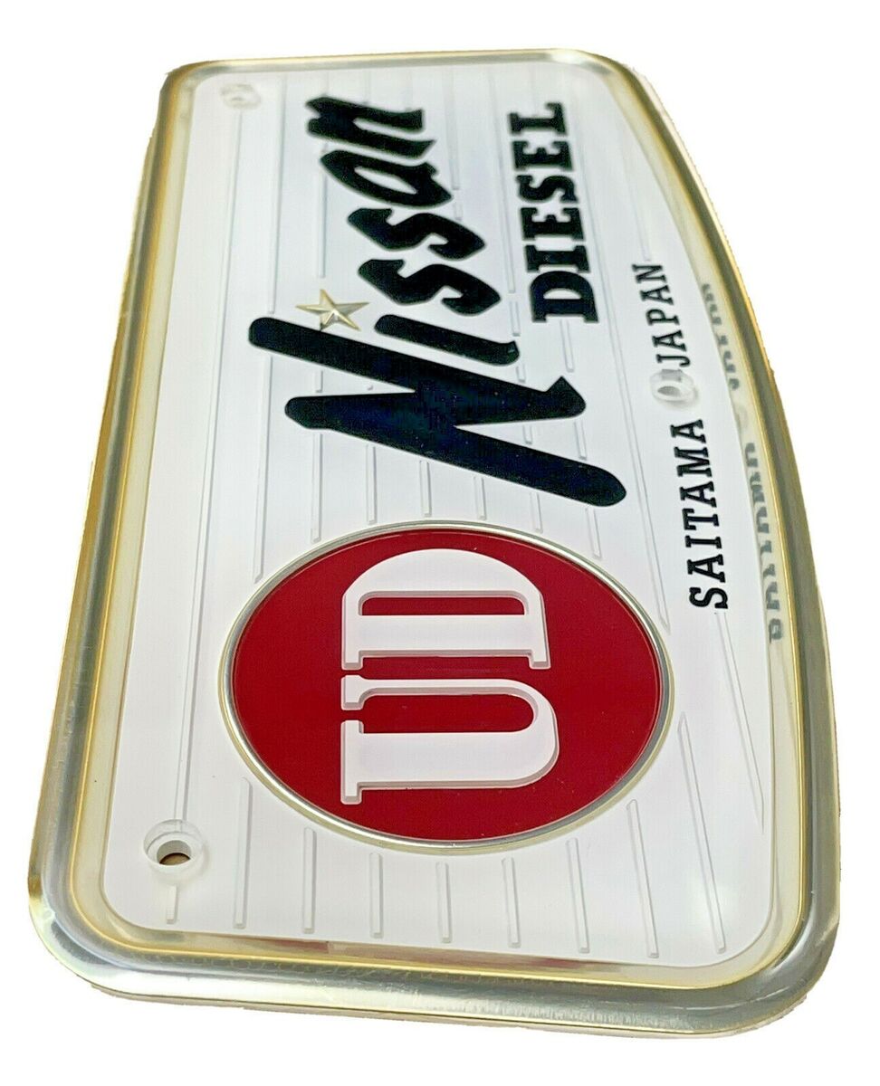NEW Nissan UD Saitama Japan Emblem Badge Mark RARE! CB31 NEW Nissan UD Saitama Japan Emblem Badge Mark RARE! CB31