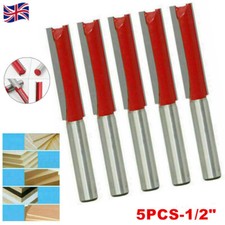 1/2" Shank Straight Long Blade Router Cutter Bit Metric TCT Woodwork UK Stock