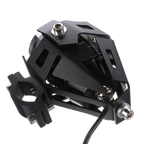 Pair Motorcycle U5 LED High Bright Driving Spot Head Light 125W 1300LM Black - Picture 11 of 12