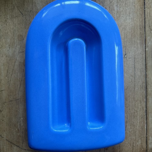 VTG Art Deco Hall China Westinghouse Blue Covered REFRIGERATOR Storage Dish - Picture 7 of 10