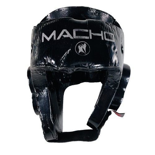 Top Ten Avantgarde Head Guard Black Helmet Kick Boxing Sparring