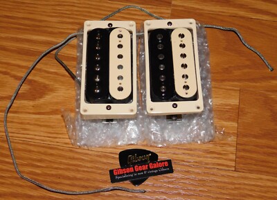 Gibson Les Paul Pickup Set Custom Burstbucker Zebra Guitar