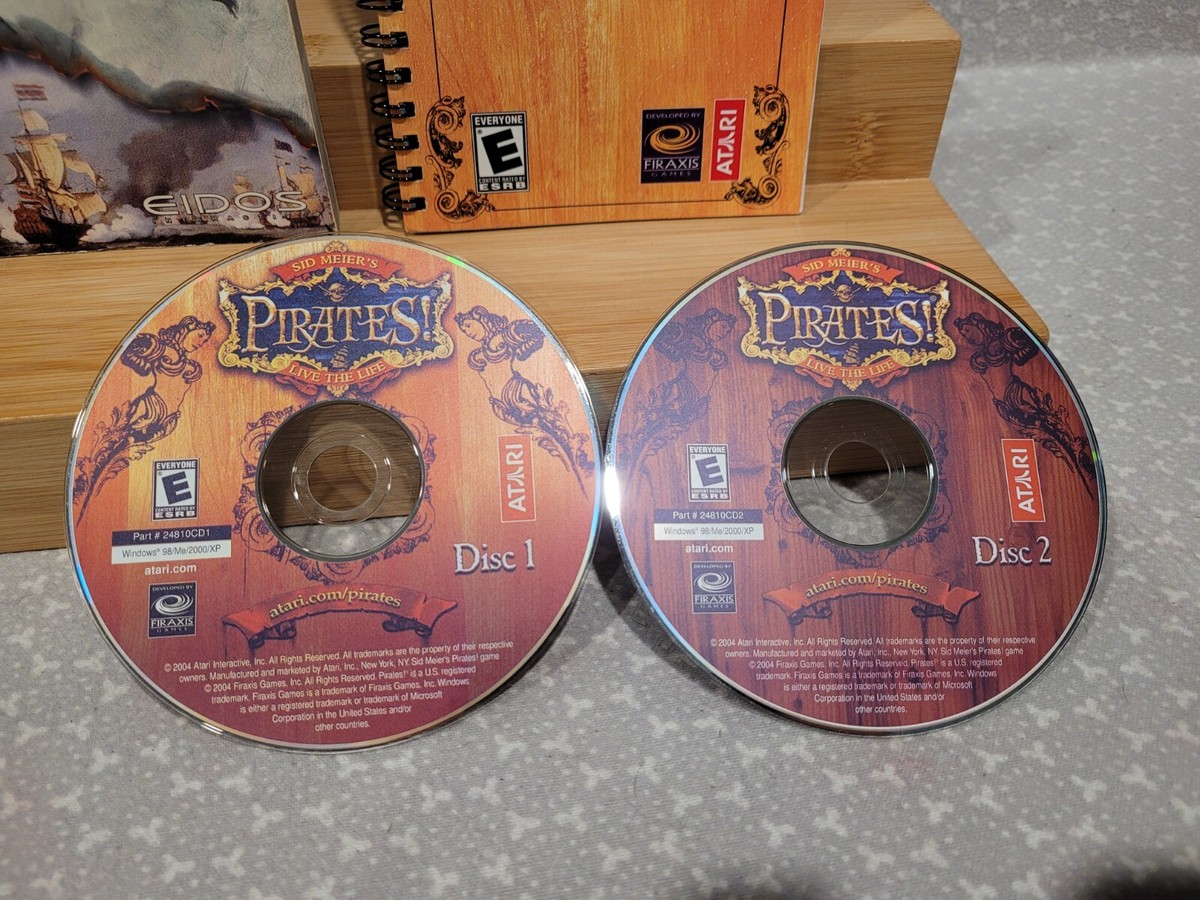 Cutthroats Terror on the High Seas Pirates Live the Life PC CD-ROM
