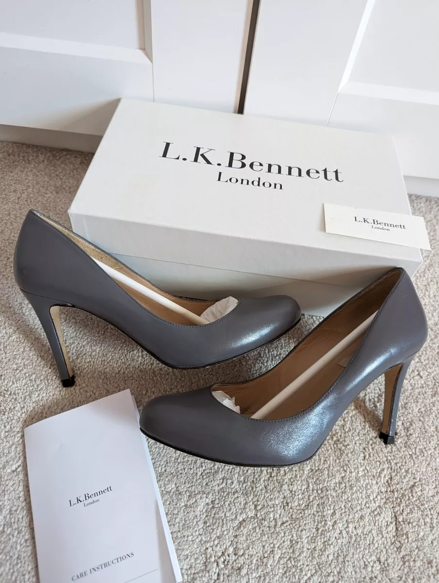 Lk bennett grey court shoes sale