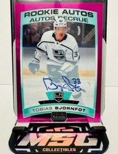 2019-20 O-Pee-Chee Platinum Tobias Bjornfot Matte Pink Rookie Autos /99 #R-BJ SP