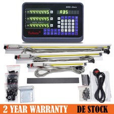 2/3 Achsen Digitalanzeige DRO 5µm+Lineare Skala DRO Linear Scale full Kit, DE