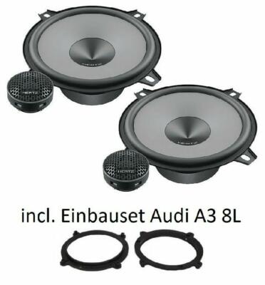 Audi A3 8L - Hertz Uno K130 13cm 2 Wege System incl. Lautsprechereinbauset NEU