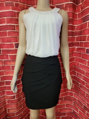 B. DARLING SPECIAL OCCASSION STUDDED DRESS  SIZE 5/6. NWT JUNIORS #03