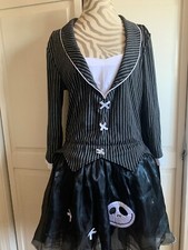 Nightmare Before Christmas Jack Skelington Costume Womens M Disney