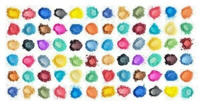 Glimmer Pulver Kosmetik Pigment Seife BathBomb Lidschatten Nagel Wachs Schmelzen Kerze Harz