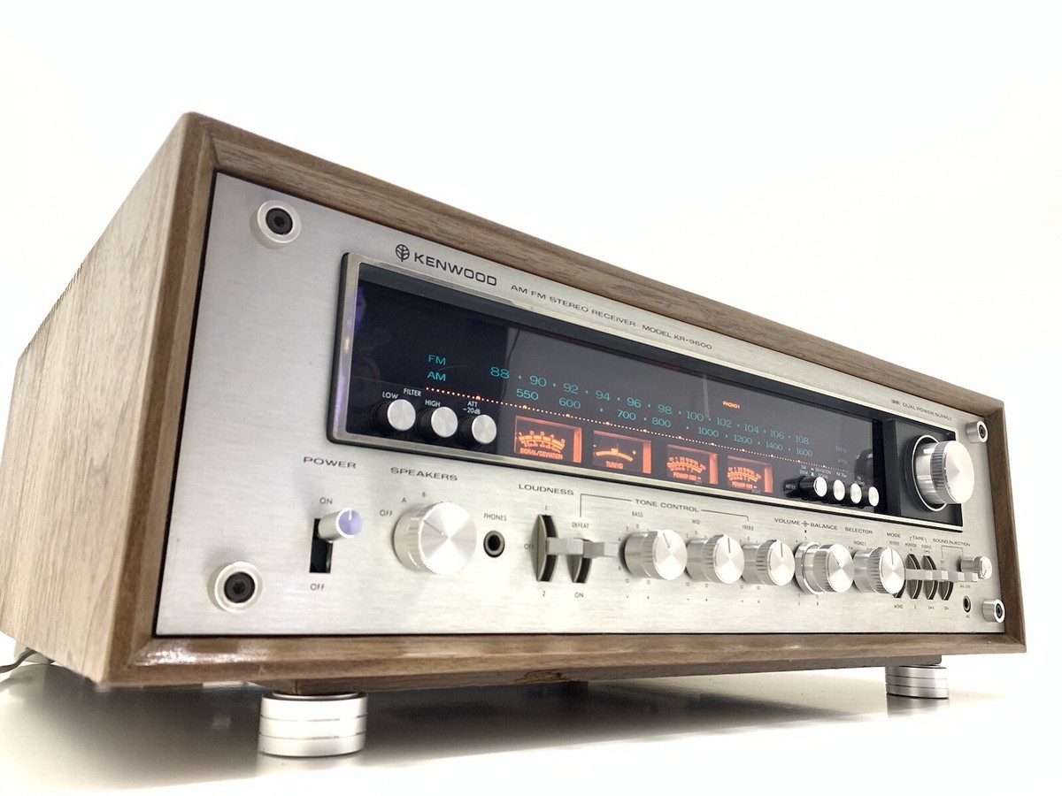古木 Kenwood Rare Vintage Stereo Receiver Model 9600 | eBay