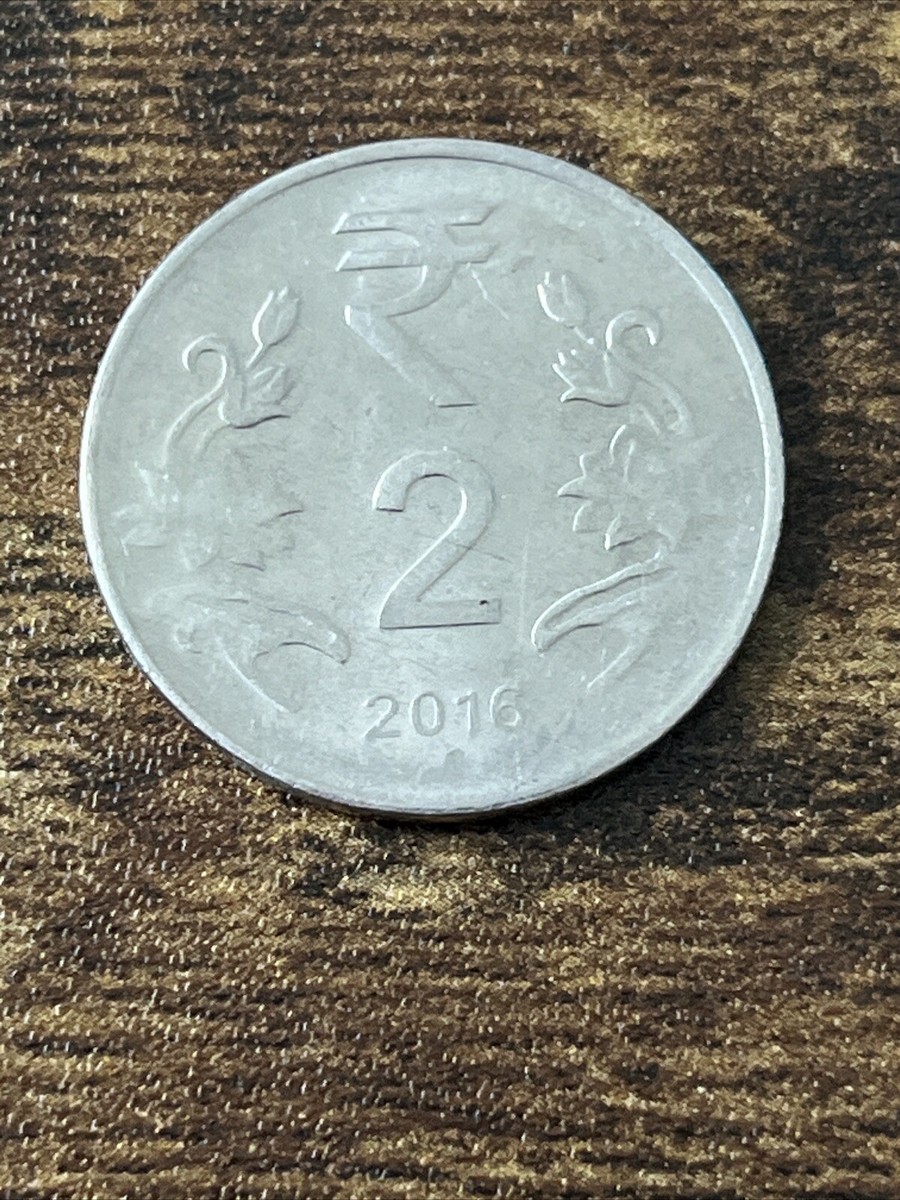 2016 India 2 Rupee Actual Coin TK8064* | eBay