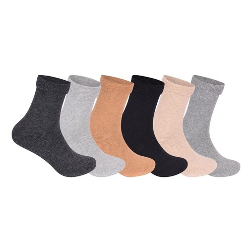 3, 6, 12 Pairs Men’s Merino Wool Diabetic Thermal Work Boot Socks, Non-Elastic - Picture 17 of 26