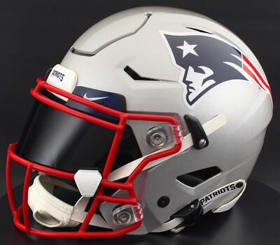 NEW ENGLAND PATRIOTS NFL Riddell SPEEDFLEX Authentic Gameday Football Helmet