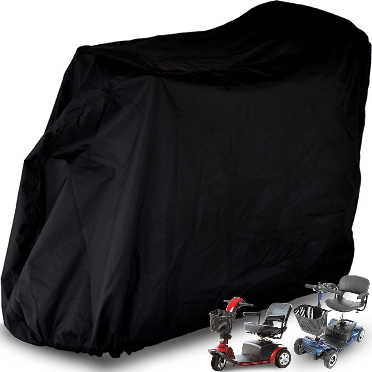Upgraded 48x22x38 Mobility Scooter Cover 420D Oxford Fabric