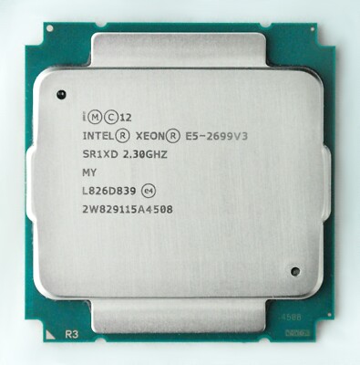 Intel Xeon Prozessor E5-2699v3 45MB 18x 2.3 GHz Sockel 2011-3 SR1XD ,inkl. MwSt.