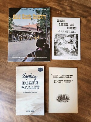 Gold Rush Country by Sunset Books Death Valley Ghosts Legends Of Monterey Ruins