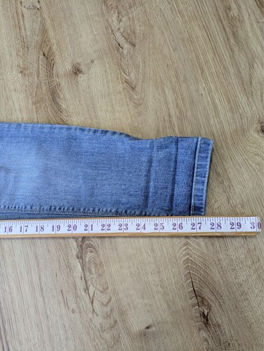 Jeans donna denim &co taglia 12 blu gamba conica vita media - Foto 9 di 11