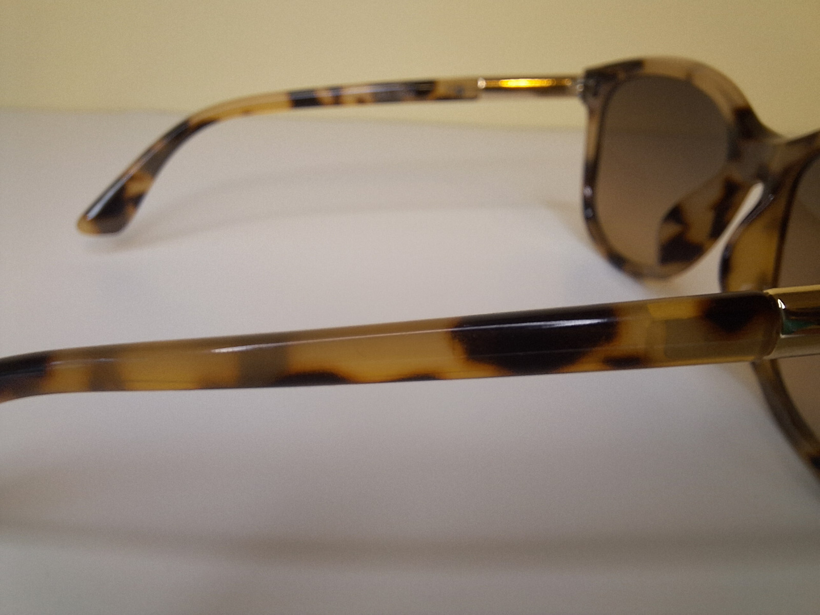 LOFT Sunglasses Brown Tortoise Shell Rectangle Fr… - image 15