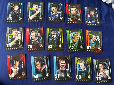 CSGO cards Kolex 2022 1st edition - x74 mix PLAYERS - (UNSCANNED)