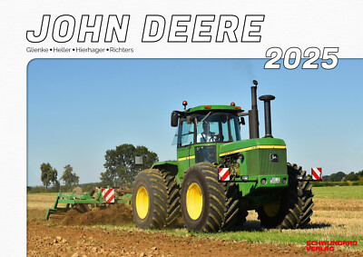 Kalender 2025   John Deere-Schlepper im Einsatz