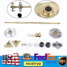 29 Inch Go Kart ATV Live Rear Axle Kit Sprocket Hub Drift Trike Brake Assembly