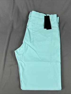 Greyson Golf Pants Wainscott Trousers 36 x 32 Skystone Blue Polyester MSRP $198