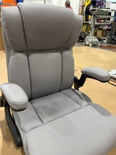 SILLA DE OFICINA EJECUTIVA CON RESPALDO ALTO COLAMY ERGONÓMICA HOGAR COMPUTADORA ESCRITORIO - GRIS