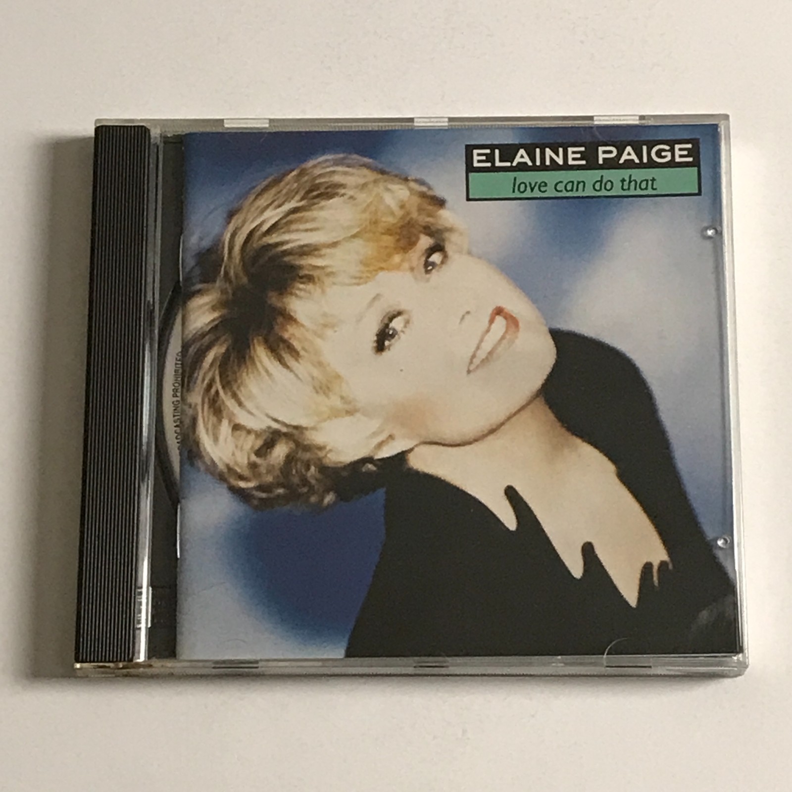 Elaine Paige - Love Can Do That CD Album 1991 – PD 74932 EX/EX