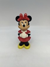 Disney Minnie Mouse 10" Drink Cup Red Dress Polka Dots 16oz Straw Hole NO STRAW