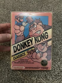 Donkey Kong Classics Nintendo NES CIB W/ Manual