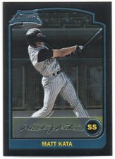 Matt Kata 2003 Bowman Chrome #240  Rookie Card  Arizona Diamondbacks  #2. rookie card picture