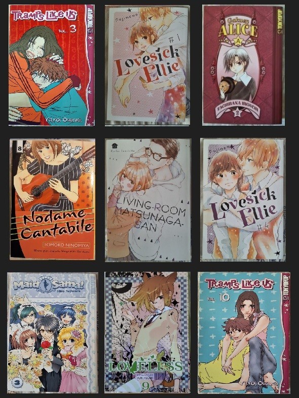 Shoujo / Josei manga: Pick & Choose...Gakuen Alice, Tramps Like Us, MARS, etc...