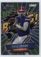 2021 Wild Card Alumination Comix Black Chase - Blue/Green /60 Kyle Trask jc3