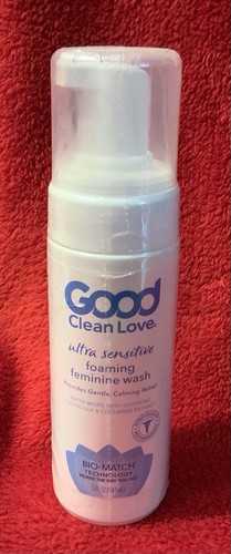Good Clean Love Ultra Sensitive Foaming Feminine Wash BioMatch Technology Sealed - Picture 1 of 4