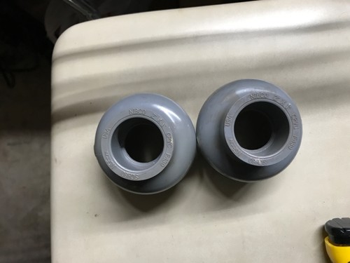 NIBCO 2" X 1" SCH 80 CPVC BELL REDUCING COUPLING