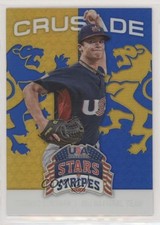 2015 Panini Stars and Stripes Crusade Blue Thomas Burbank #91 0a3