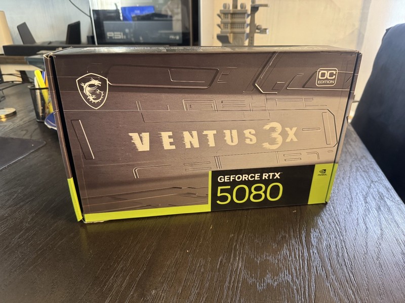 MSI GeForce RTX 5080 VENTUS 3X OC PLUS 16GB GDDR7 PCIe 5.0 TORX Fan 5.0 New