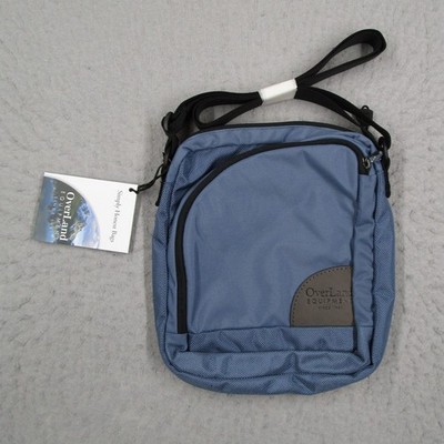 Overland Equipment Ellis Satchel Storm Blue Sprout Ballistic Nylon Crossbody Bag