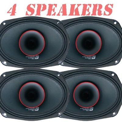 Cerwin Vega PH694 6x9'' High Output 320W MAX 160W RMS Horn Speakers Qty: 4 Total