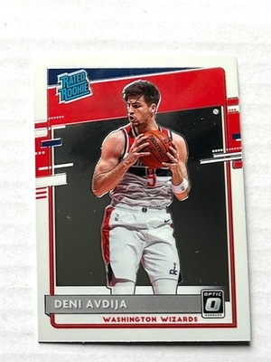 2020/21 Panini Donruss Optic, Deni Avdija, Rated Rookie #159 RC Wizards