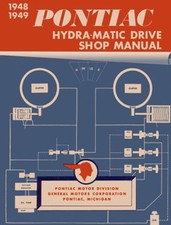 1948-1949 Pontiac Hydramatic Transmission Factory Shop Service Manual