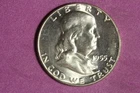 ESTATE FIND 1955 - FRANKLIN HALF DOLLAR!! #N08775