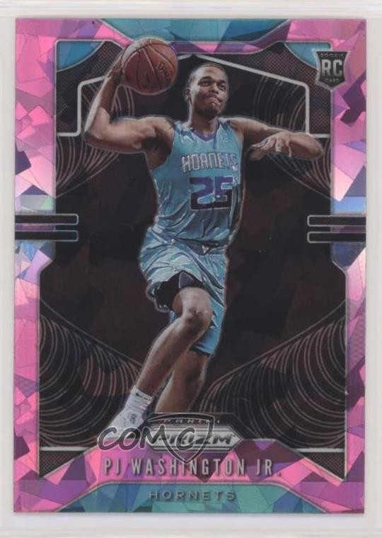 2019-20 Panini Prizm Rookie Pink Ice Prizm PJ Washington Jr #258 Rookie RC