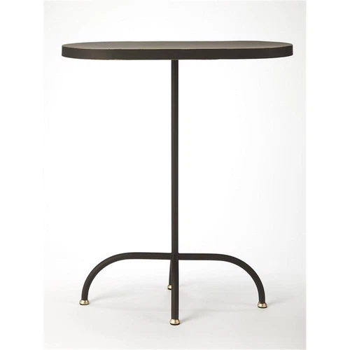 Butler Specialty Cleo End Table In Black Gold - Picture 3 of 5