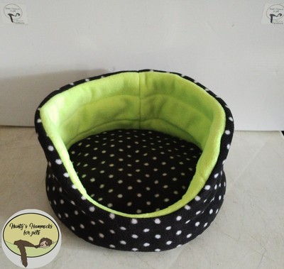 Hunty's Kuscheltasse/Bett 10 Zoll. Chinchilla. Etc. All In Anti-Pill Fleece 
