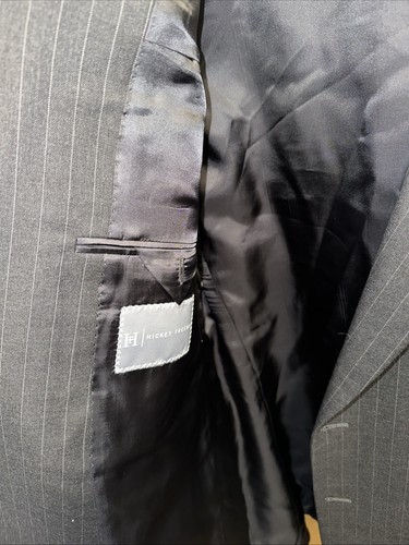 Hickey Freeman Loro Piana Tasmanian Super 130 Blazer 44L Suit Jacket - Picture 7 of 19